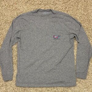 Vineyard Vines Heather Gray Long Sleeve Shirt